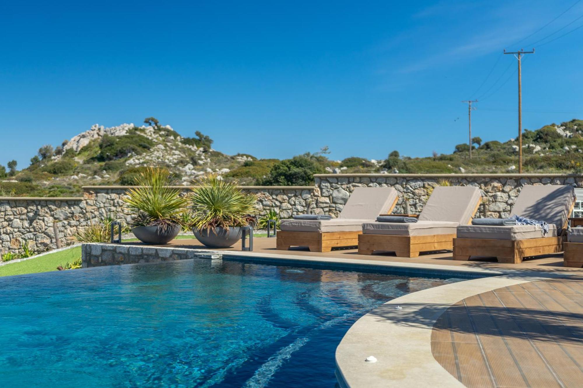 Rhode Luxury Villa Kalithies Exterior photo