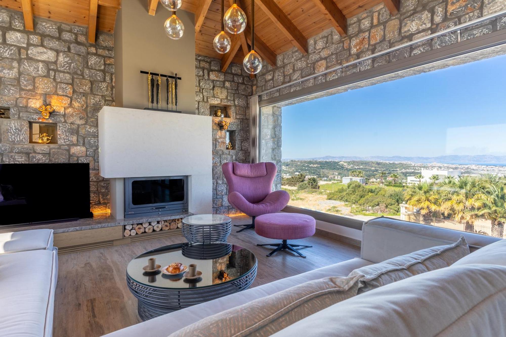 Rhode Luxury Villa Kalithies Exterior photo