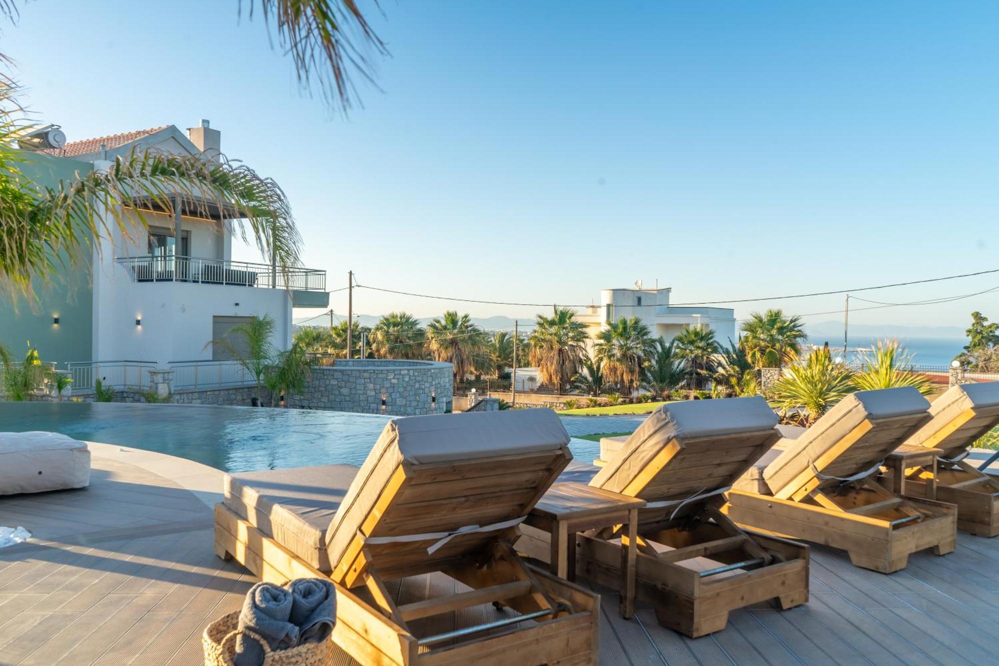 Rhode Luxury Villa Kalithies Exterior photo