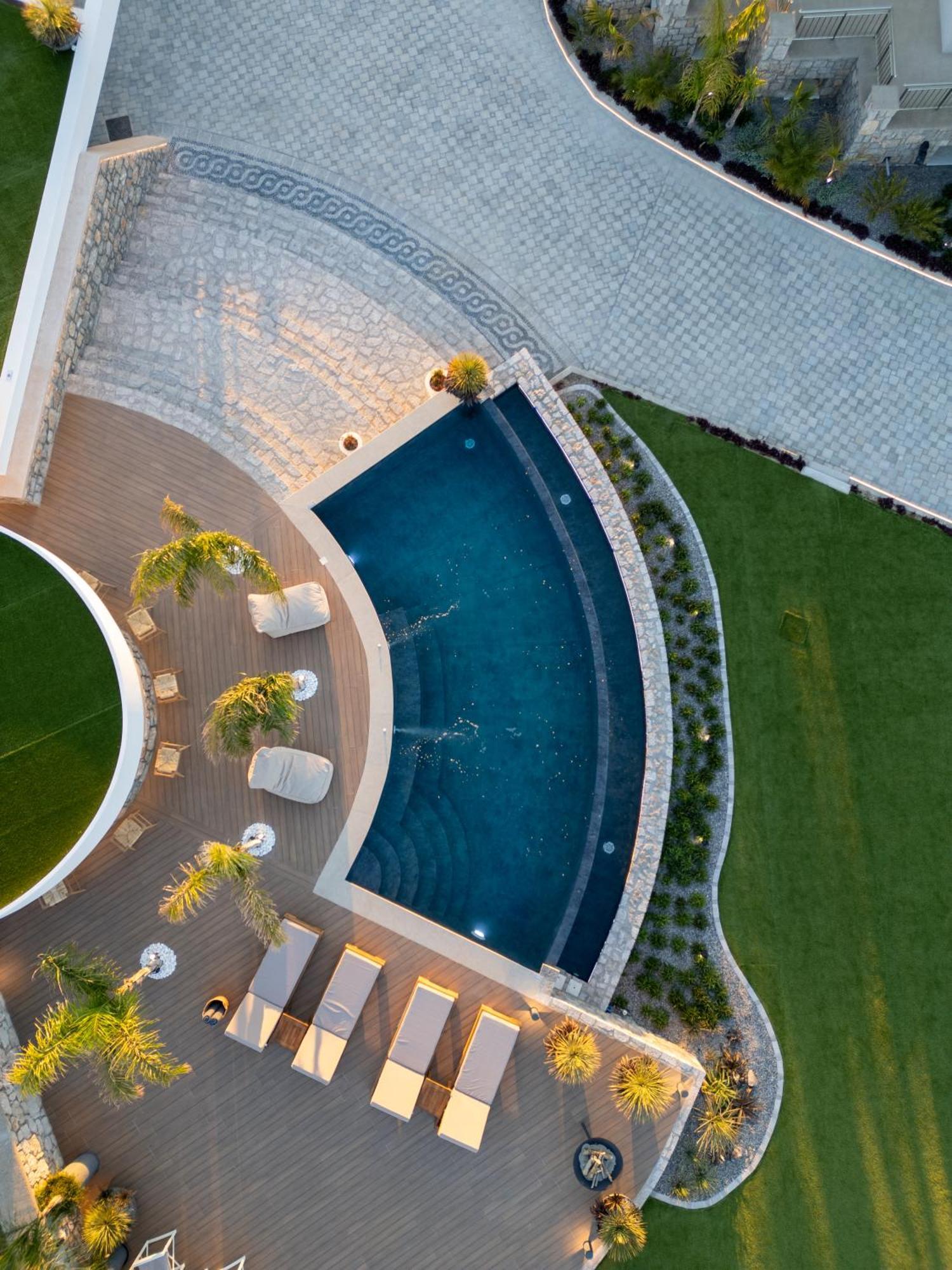 Rhode Luxury Villa Kalithies Exterior photo